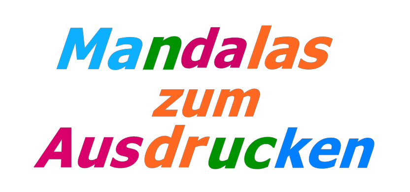 Mandalas Ausdrucken Logo
